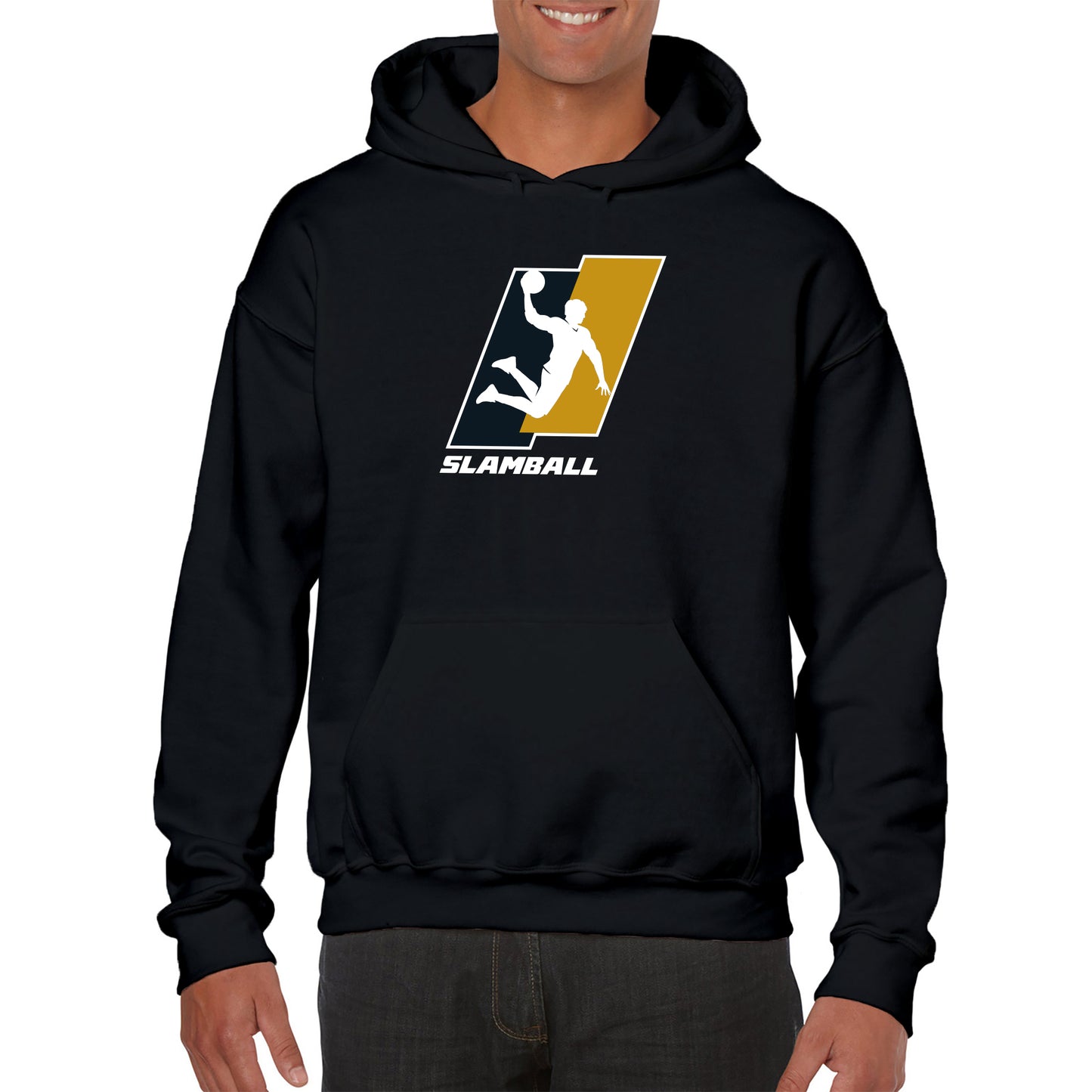 SlamBall League Hoodies - Black