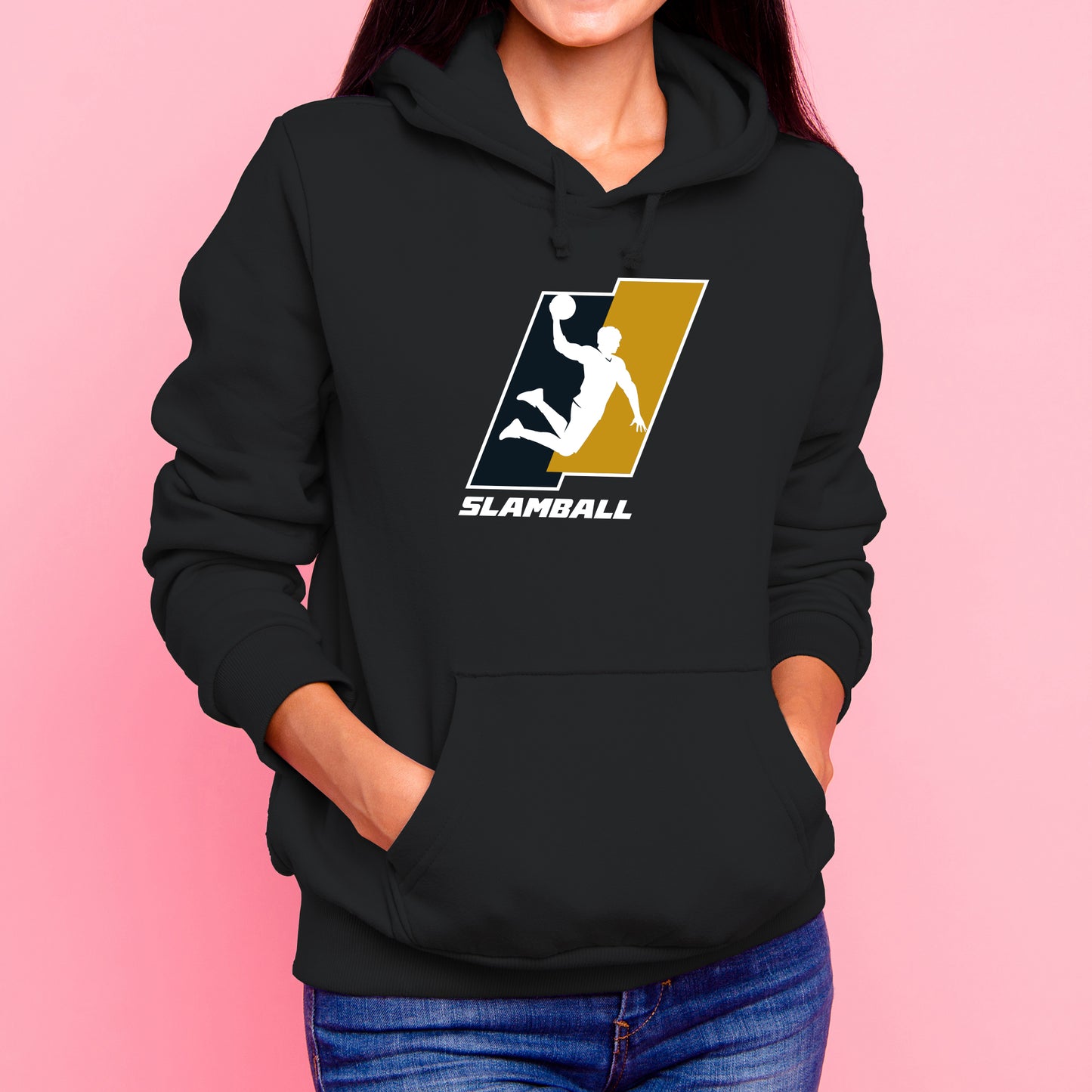 SlamBall League Hoodies - Black