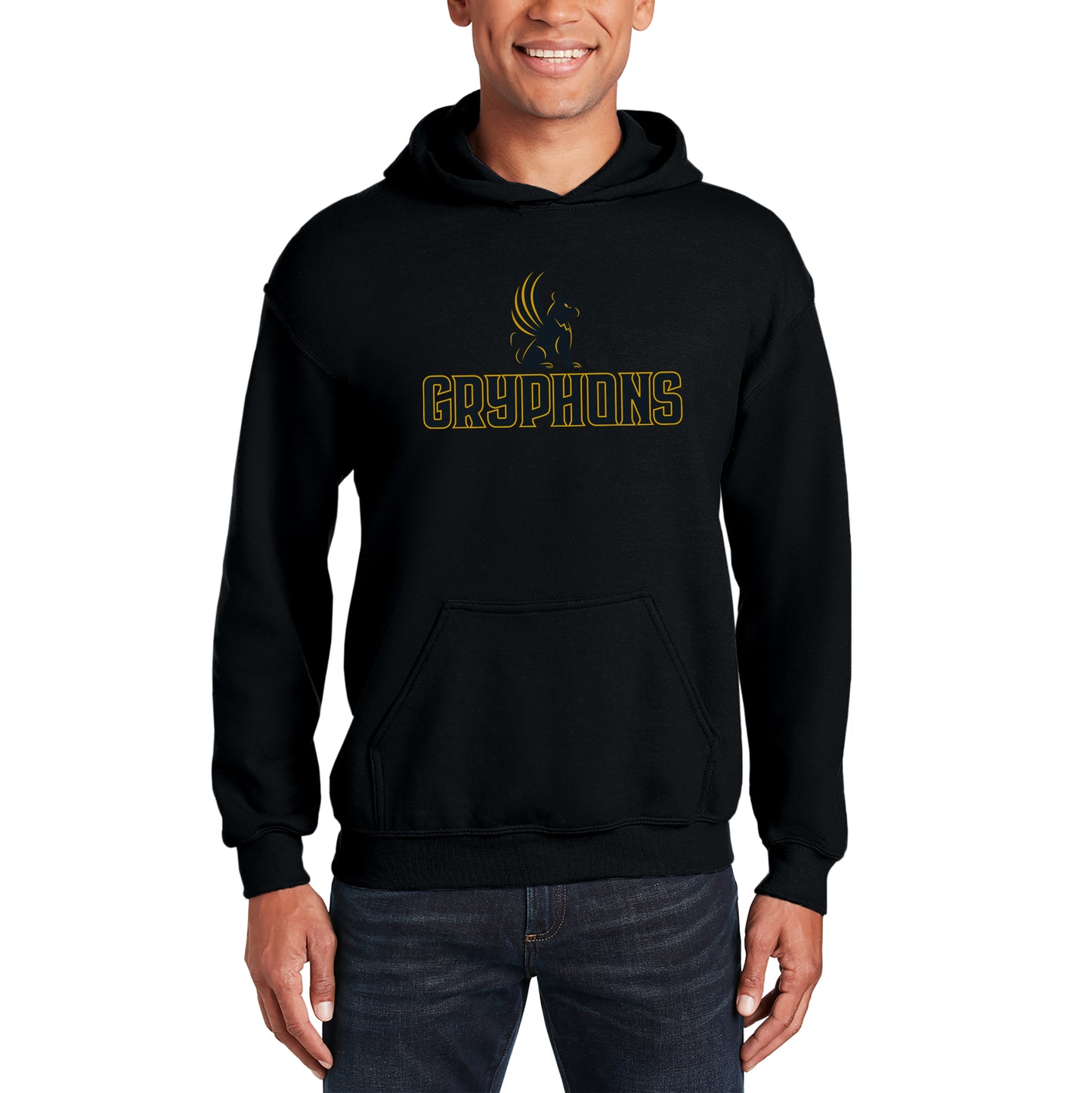 GRYPHONS SlamBall - Team Hoodie - Black