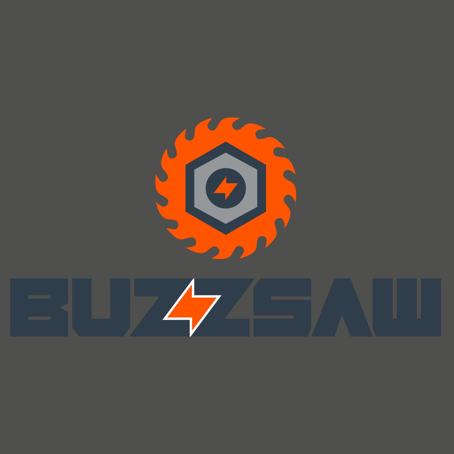BUZZSAW - Team T-Shirts - Charcoal