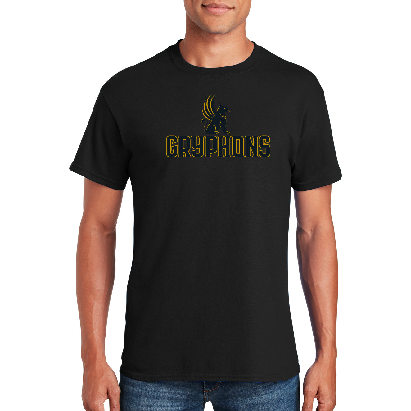 GRYPHONS - Team T-Shirt - Black