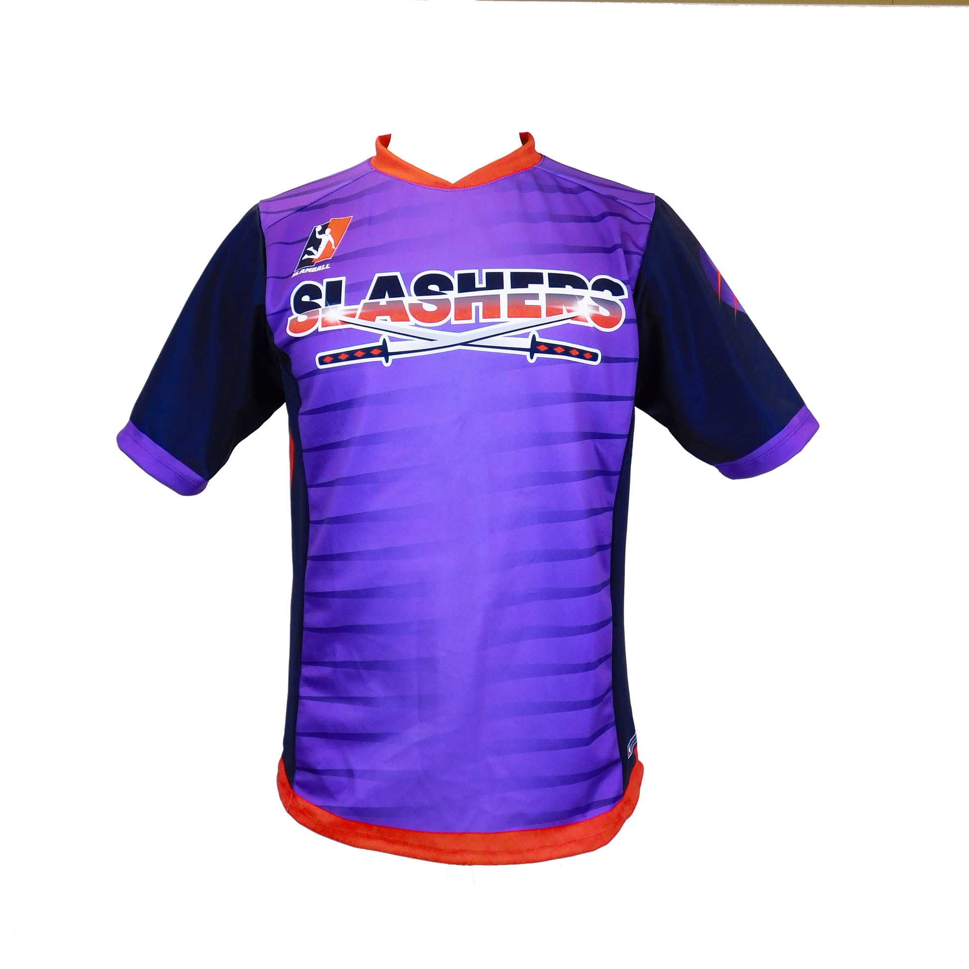 SLASHERS - Team Jersey - Purple/Black – Slamball Store